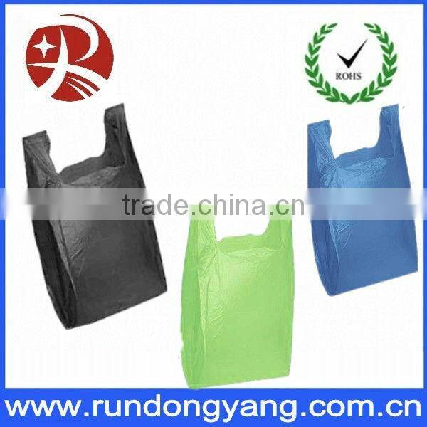 Wholesale Cheap Printed T Shirt Plastic Grocery Bags