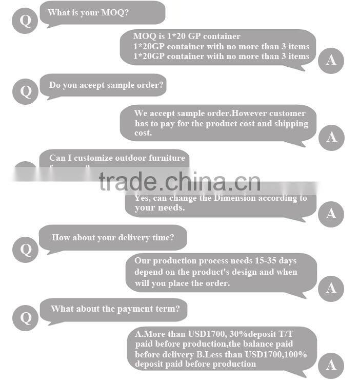 modular plastic rattan modern outdoor sofa furniture