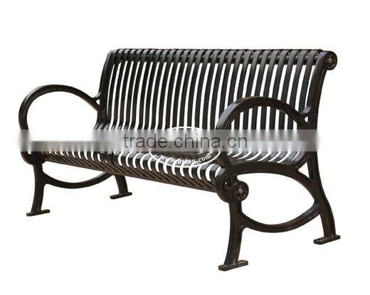 Arlau Metal Seat Bench,Metal Advertisement Bench,Metal Bench Chair Outdoor