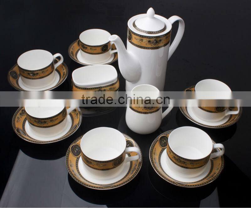 porcelain/ceramic tea coffee set
