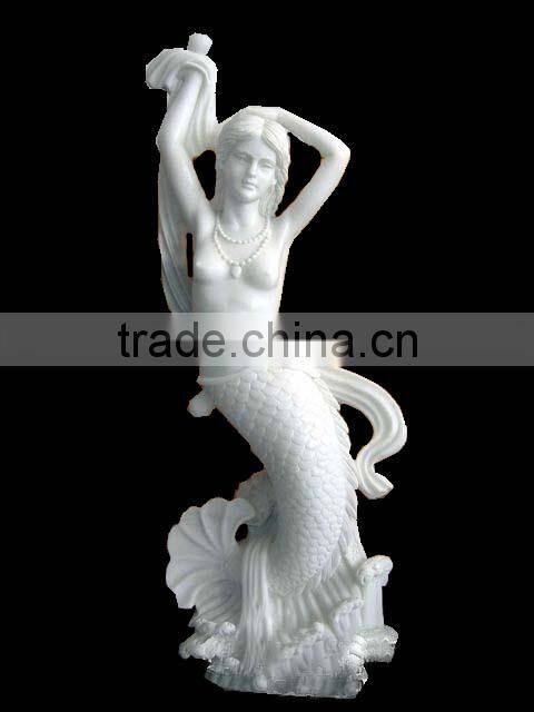 Polished Technique and Marble,Pure White Makrana Marble Material beautiful radha krishna statue