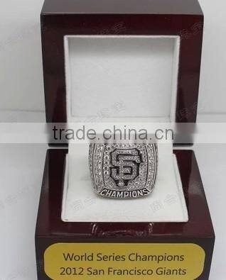 baseball champion competition stainless steel finger ring
