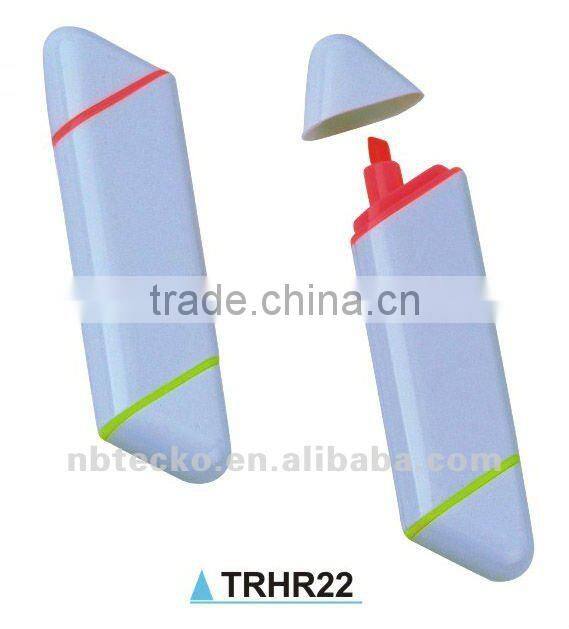 Promotional double ended highlighter pen