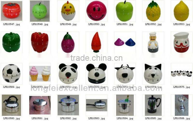 Red fresh cherry timer kitchenware digital timer