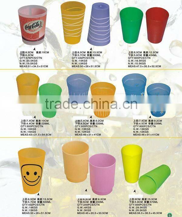 fancy plastic cup