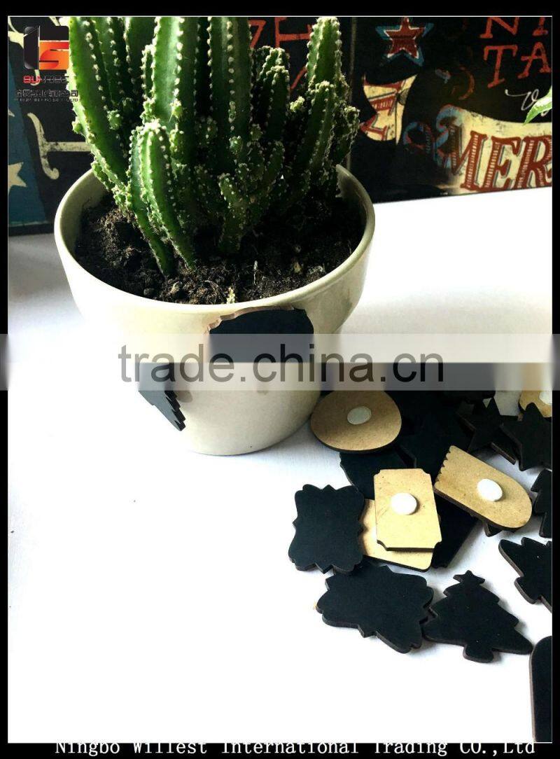 wood chalkboard decal