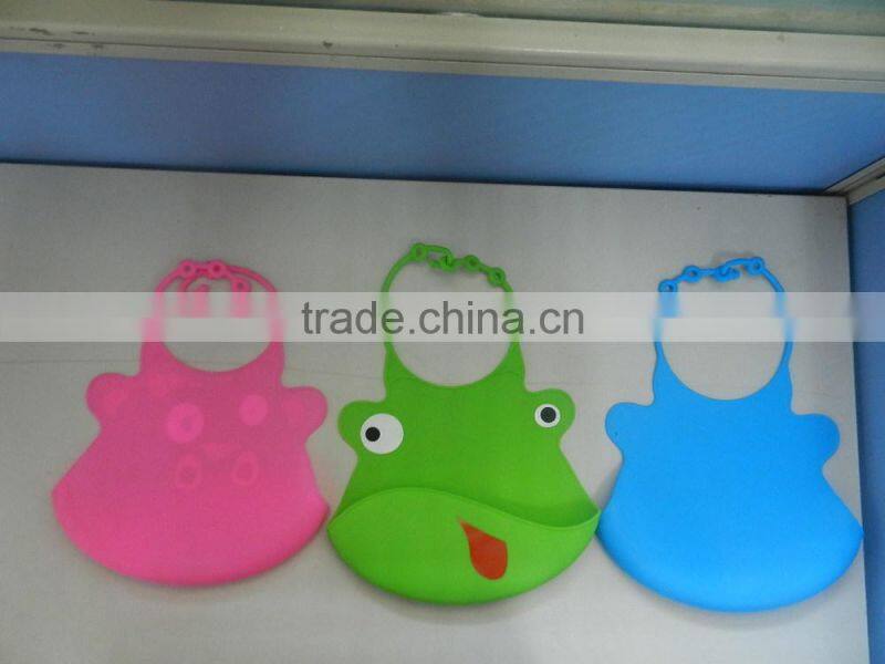 FDA Food Grade Various Animal Design Silicone Baby Bib