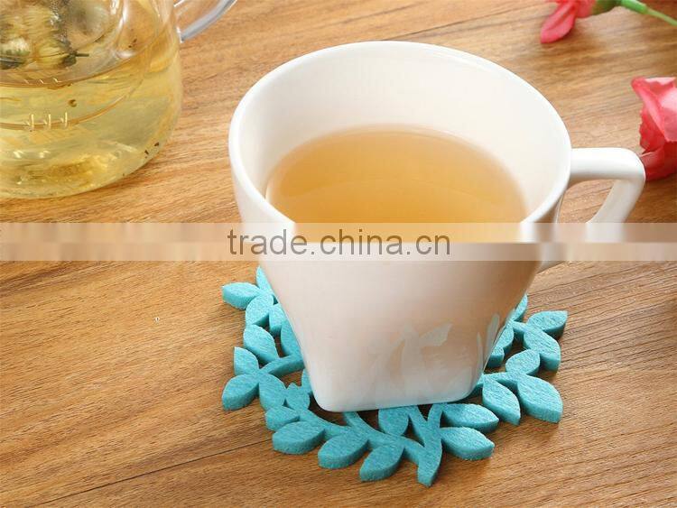 multi shaped felt coaster/deer/rabbit/cat/hedgehog