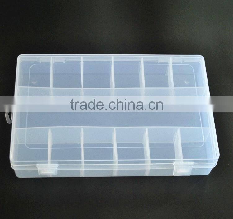 13 Compartments Clear Beads Loom bands kit Plastic Boxes Storage organizer