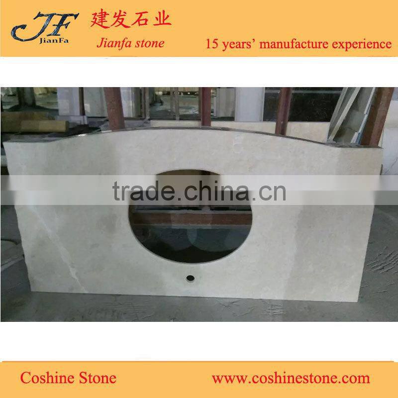 Turkish beige marble Ottoman Beige Marble Vanity tops