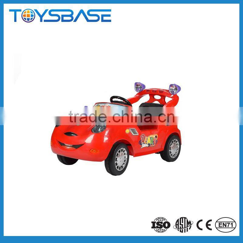 6V kids ride on remote control power electric hengtai baby car toys with flashing light & music