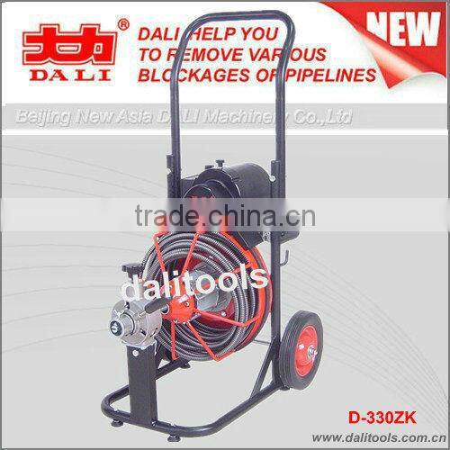 Commercial 50ft Electric Drain Auger Snake Cleaner Plumbing Machine