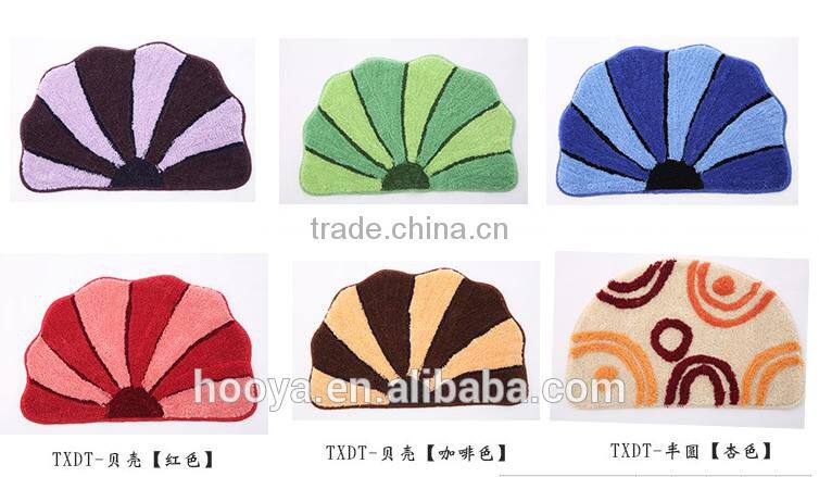 New Arriving Fashion Acylic Mat As A Gift Flocking Door Mat