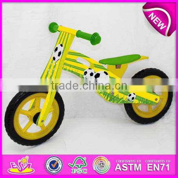 2015 hot sale high quality wooden bike,popular wooden balance bike,new fashion kids bike W16C076-D8