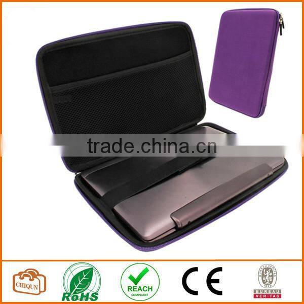 Black EVA Travel Hard Case for Various 10.1" Tablets Purple