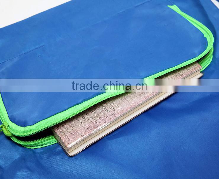 Factory Price Nylon Polyester Drawstring Bag,drawstring bag with front zipper pocket