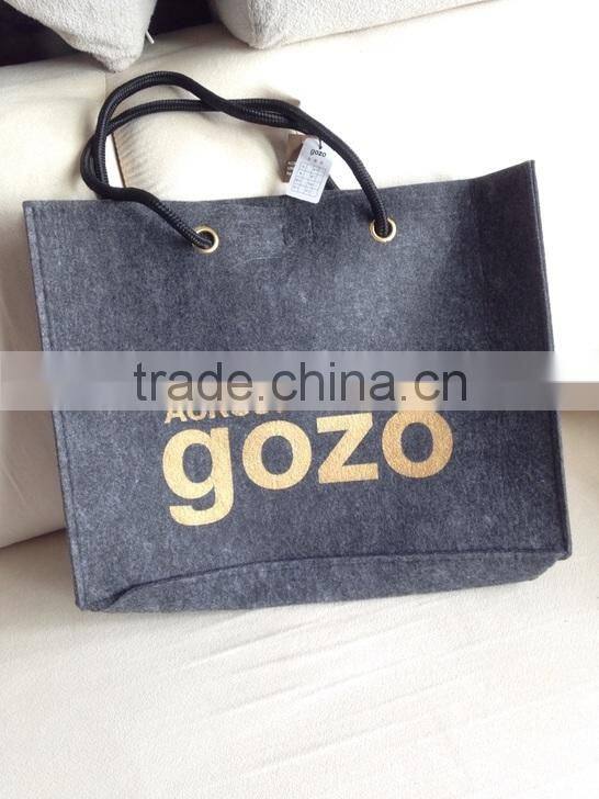 High Quality Custom 100% Wool Felt Tote Bag