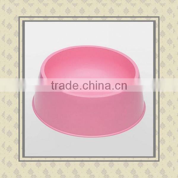 custom cheap pink plastic dog bowl manufacturer