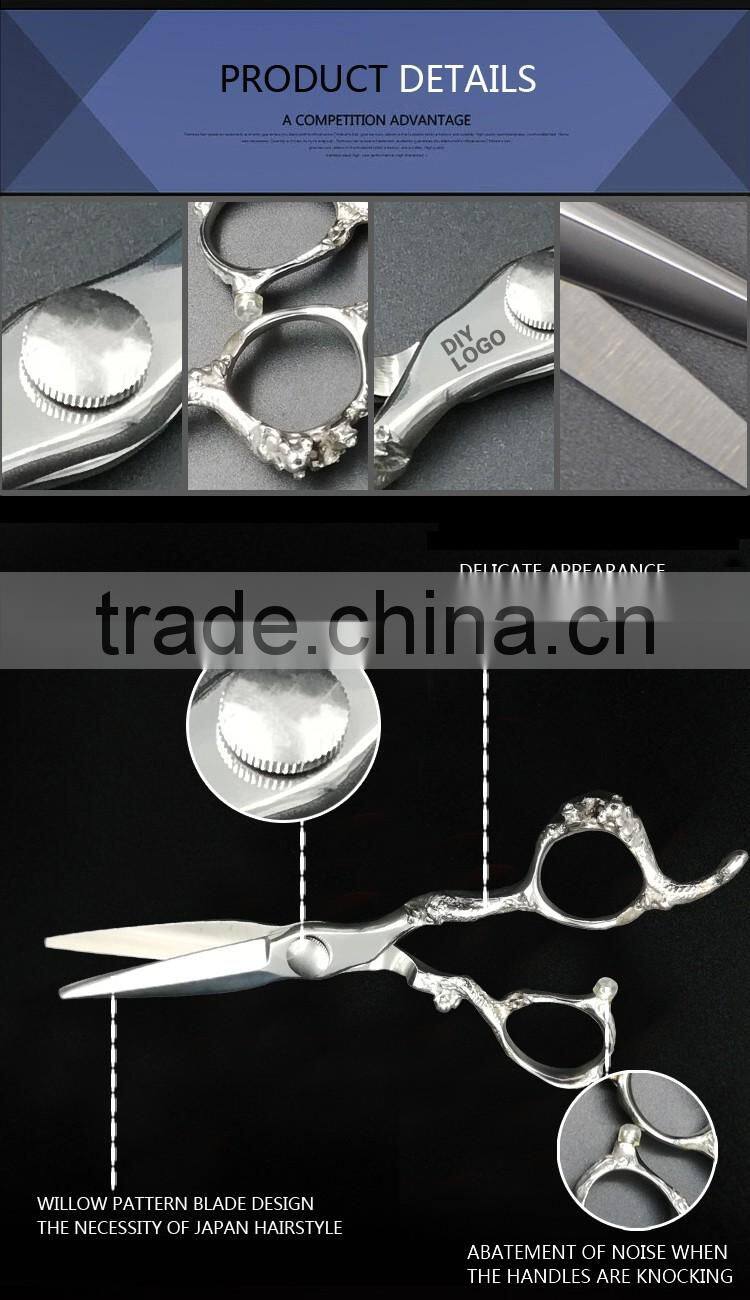 QJ-HS112 Razor Blade Hair Cutting Scissors Hairdressing Scissors Korea