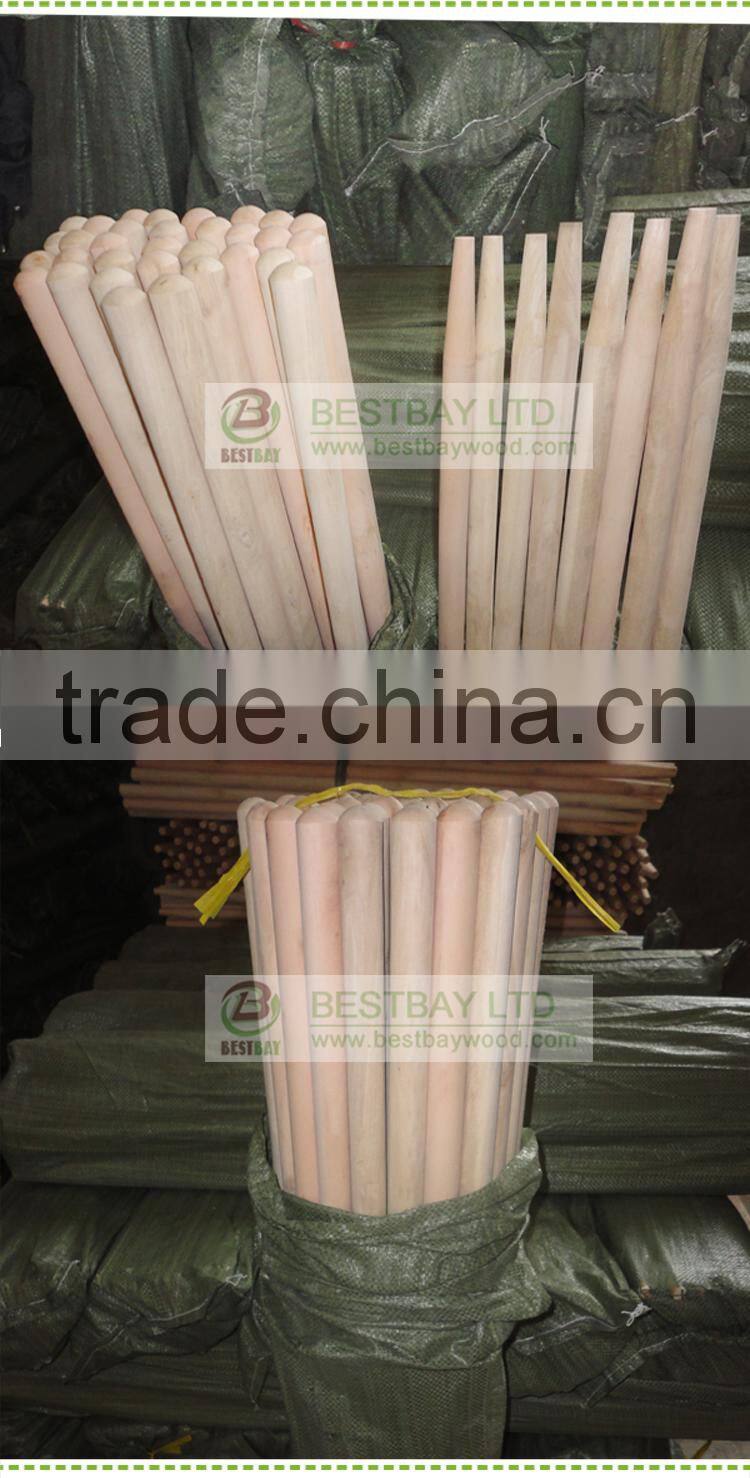 China natural wood rake handle wood hiking stick