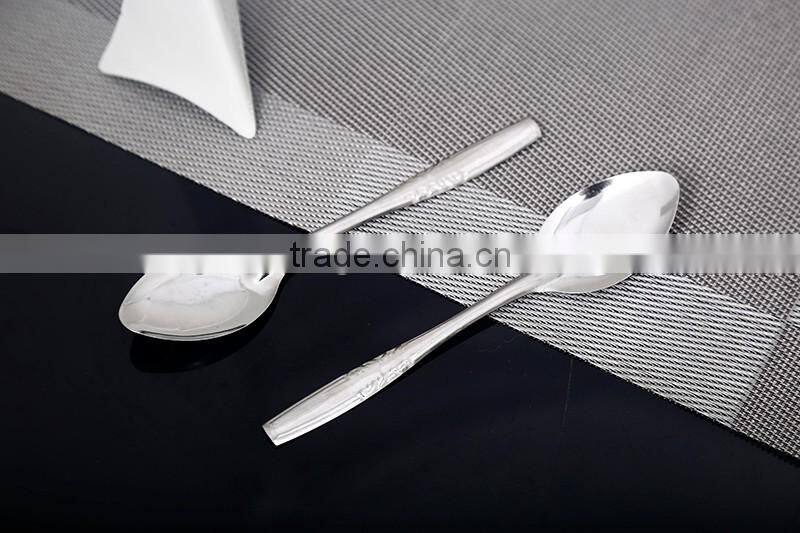 Bland For opportunely kitchen utensils stainless steel soup spoon tableware