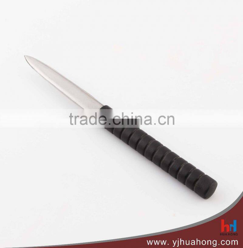 stainless steel oyster knife with plastic handle (HH-ZJ13)