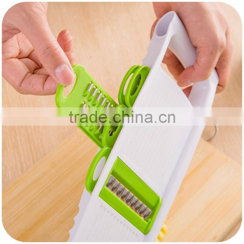 Cheap OEM 5 pcs Multi Vegetable Slicer and grater Chopper Kitchenware Set as seen on tv
