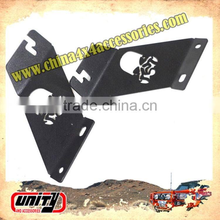 JK 20" LED Light Bar Hood Mount