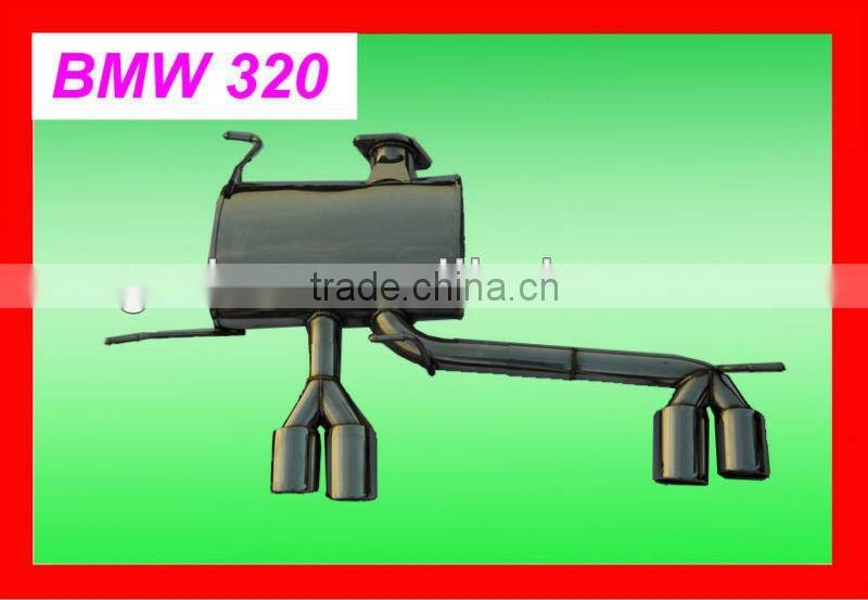 stainless catback in exhaust for bmw 320