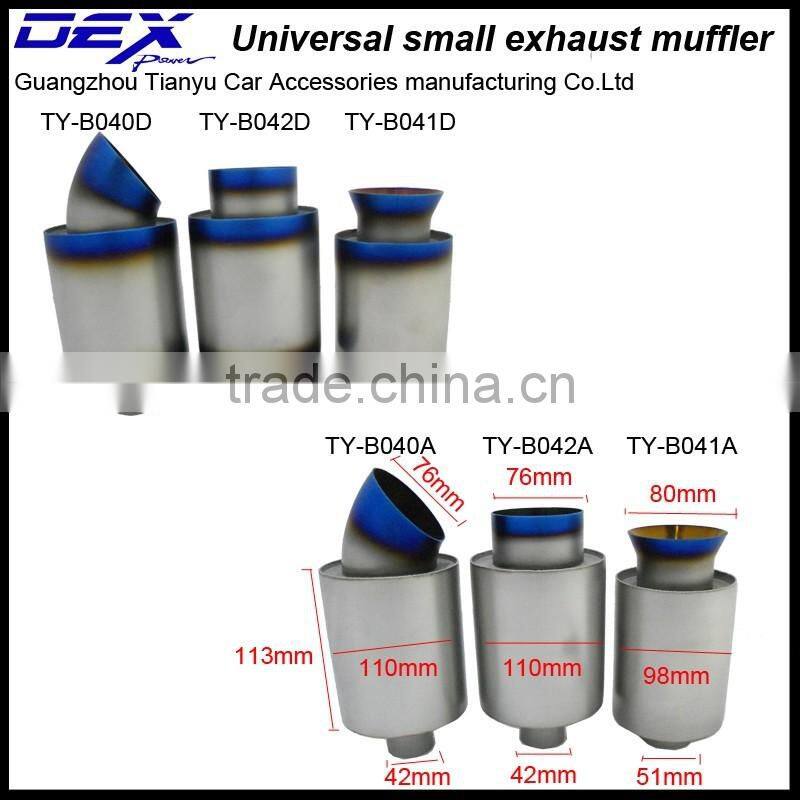 stainless steel sus304 small exhaust muffler