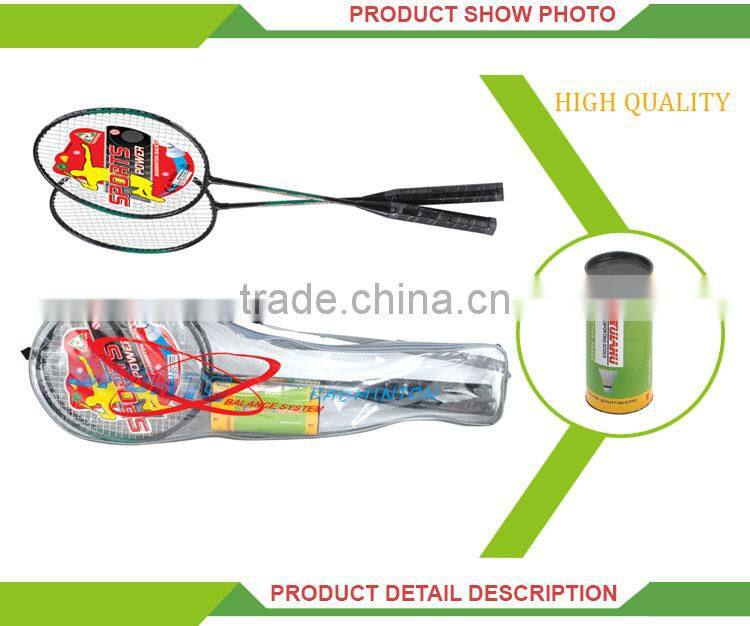 Top sale outdoor sport aluminum alloy badminton racket price