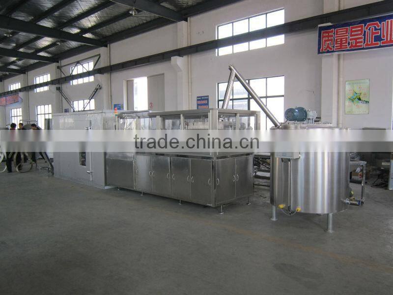 Automatic machine for The new small food oatmeal chocolate
