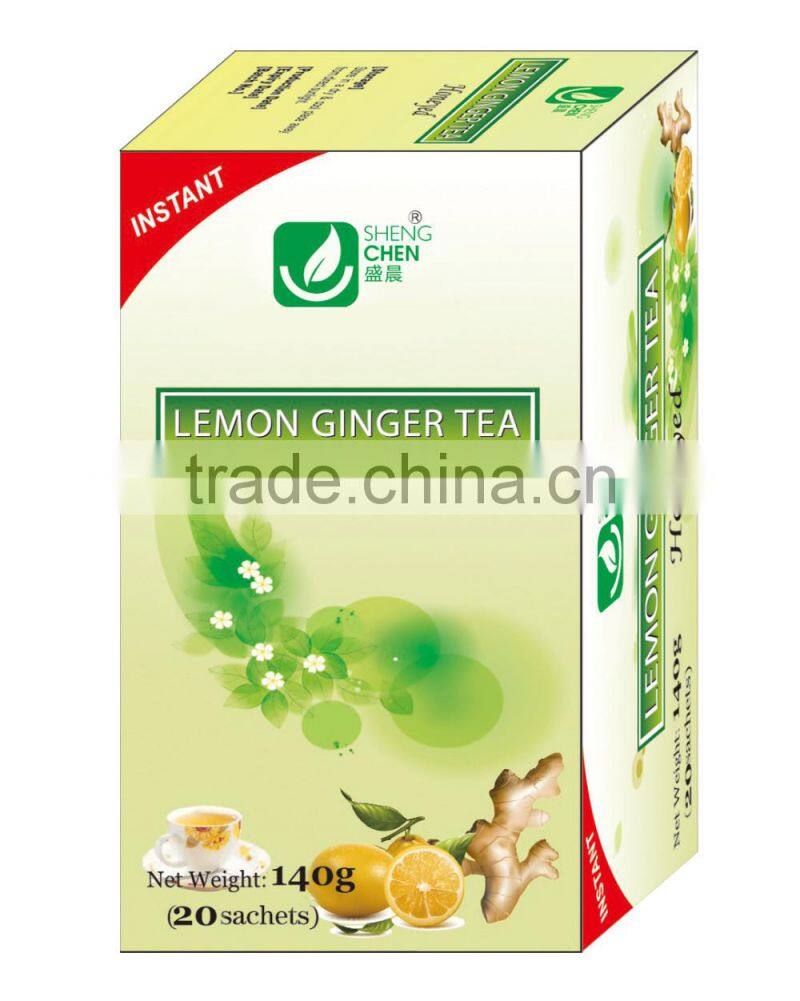 2016 hot sale lemon ginger and honey ginger instant tea with granuled form