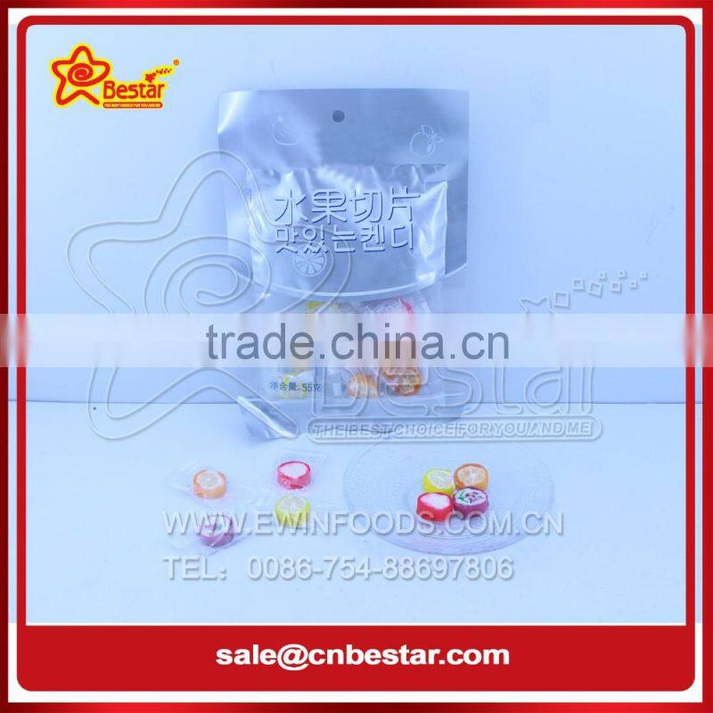 Handmade Fruit Flavor Flat Lollipop