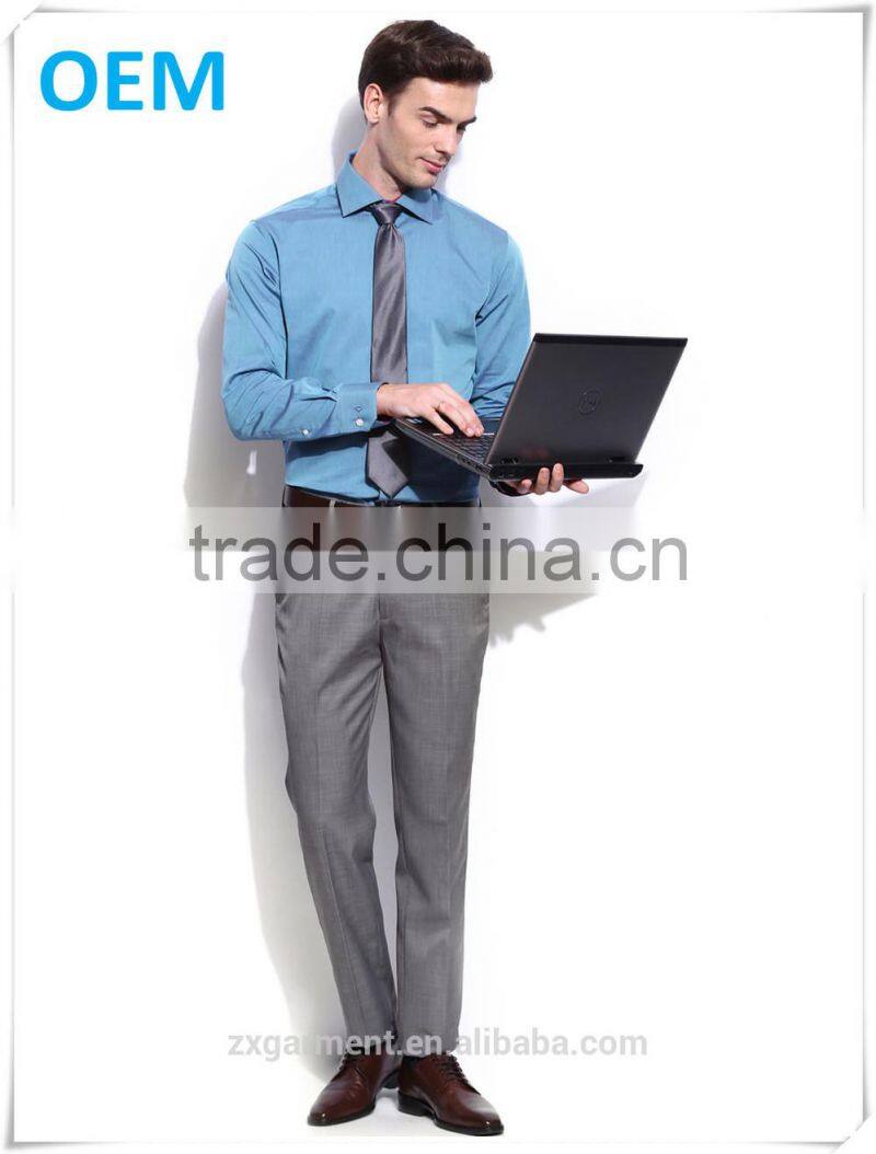 Mens formal shirts office uniform mens garment