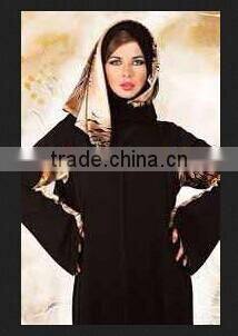 OEM services dubai fashion abaya 2014 black abaya