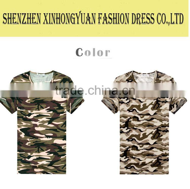 Hot sale cheap OEM wholesale camo t shirts