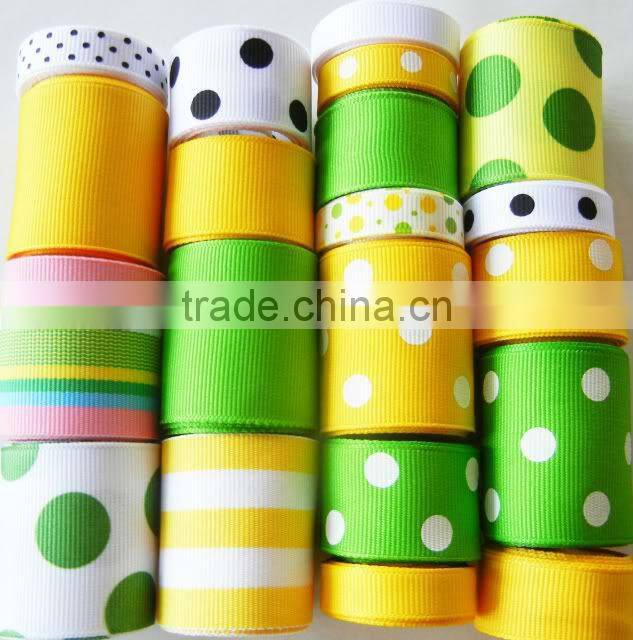 2014 wholesale brand name custom printed ribbon for garment package
