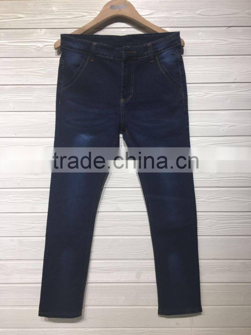 GZY stock men pants jeans classical in high quality cheap price 2017