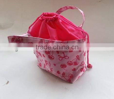 polyester cheap foldable reusable shopping bag