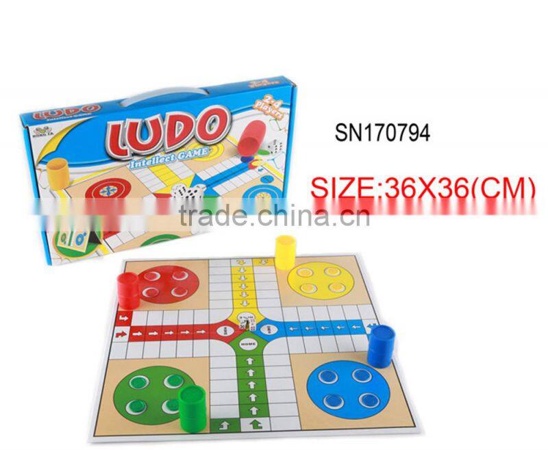 Wholesale Paper Board Game Kids Educational Toy Ludo Game Toy