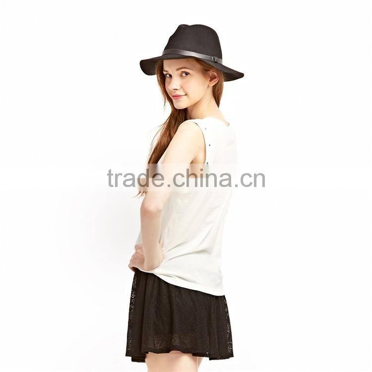 Fashion design seamless knitted women sleeveless camisole
