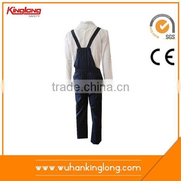 Safety overall oem service custom logo working blue bibpant