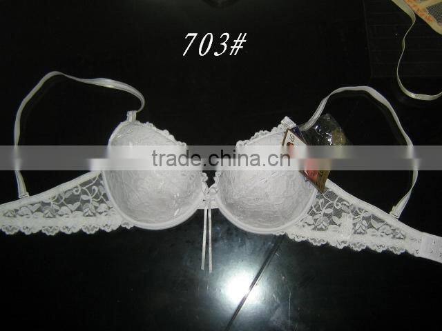 White lace sexy women lingerie bra underwear 703#