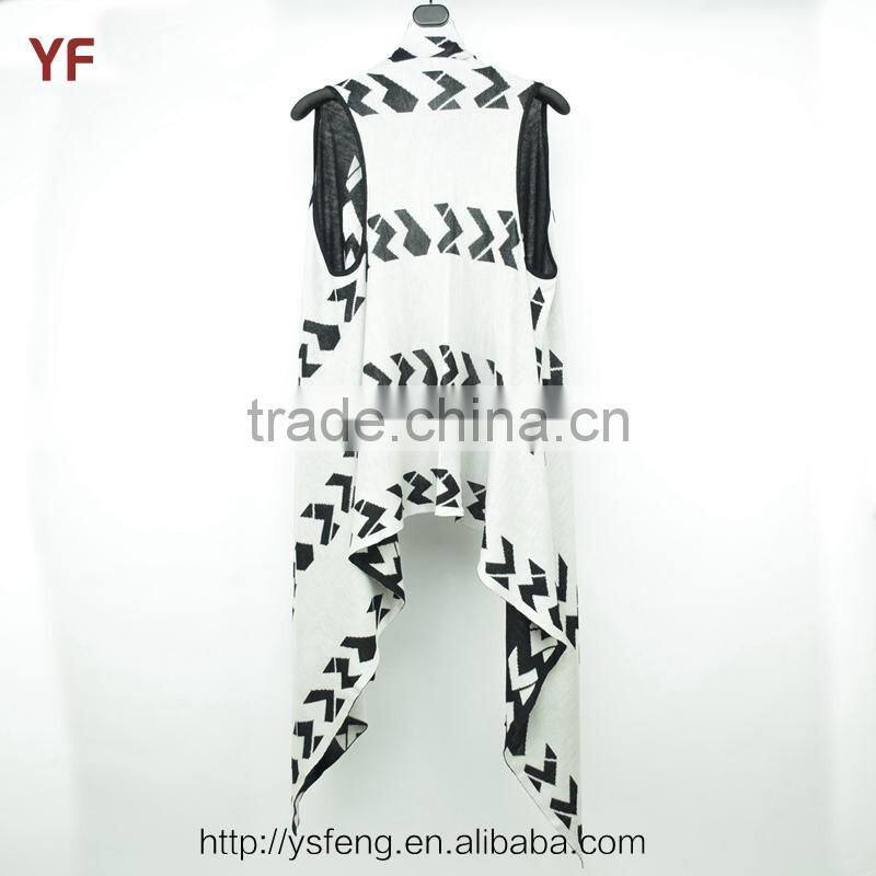 Custom Mexican Hand Knitted Pattern Poncho