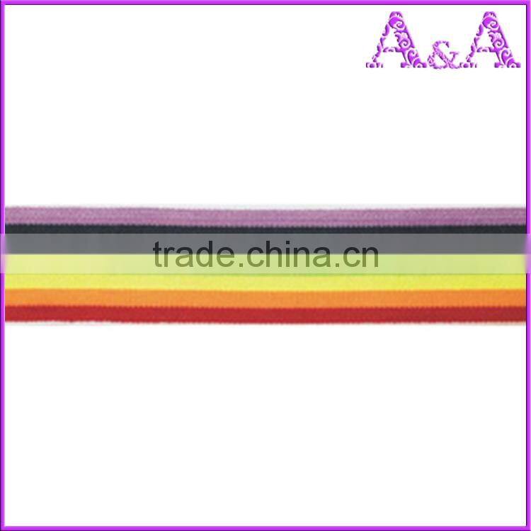 Knitted 1 inch Tpu Elastic Webbing Tape For Formal Evening Gowns