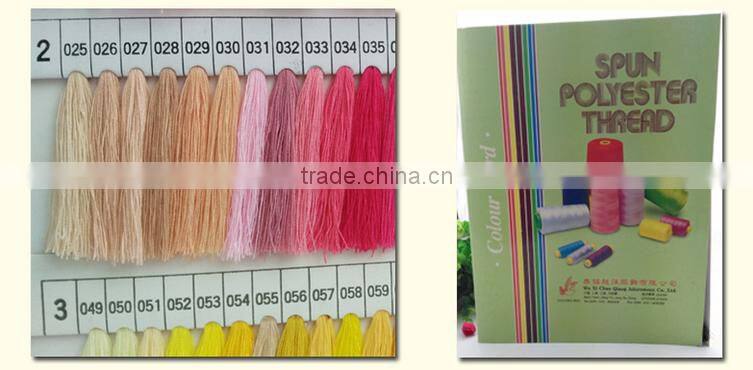 Know different market style beautiful raw material sewing thread