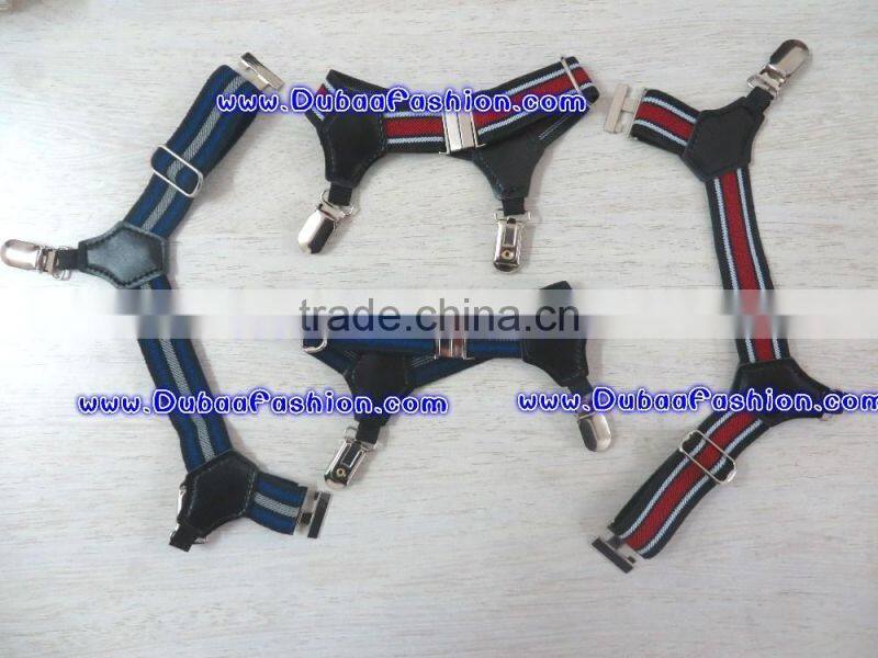 Sexy Vintage Stripe Men's Women Pin Sock Garters Grip Suspender Accessories