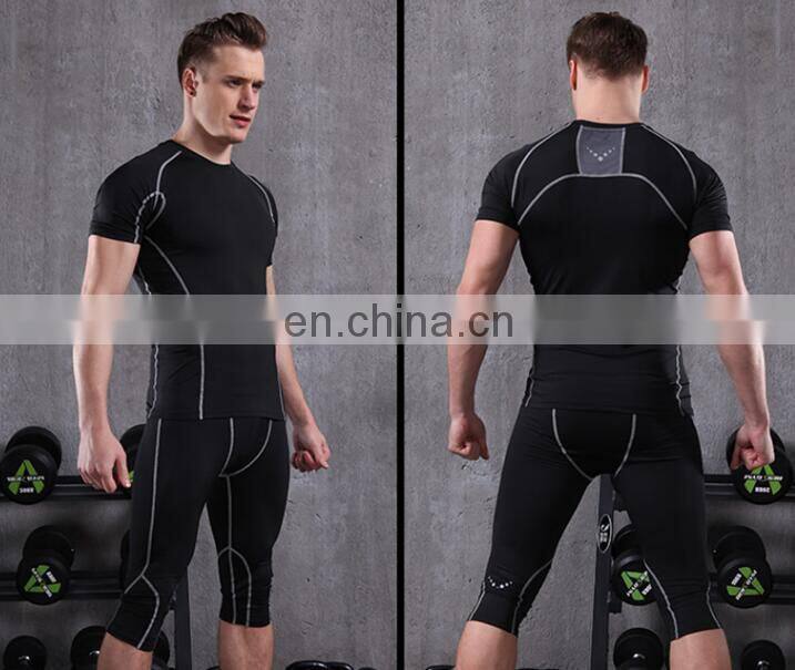 Men Running Shorts Compression Gear Base Layer Sport Gym Shorts