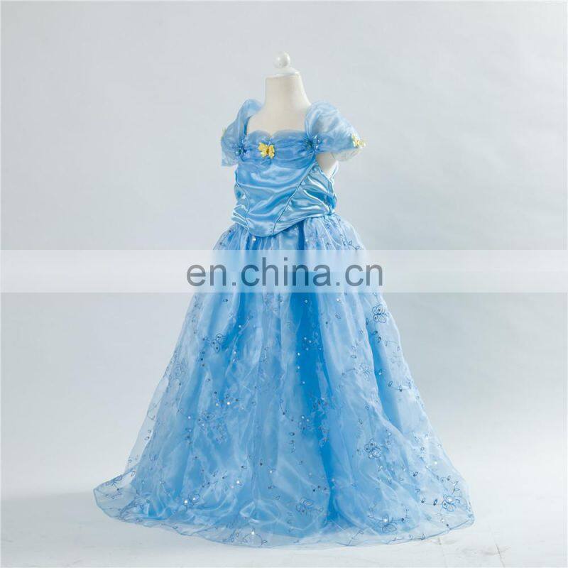 MAC-87 party wholesale children 2015 new cinderella costume/cinderella dresses